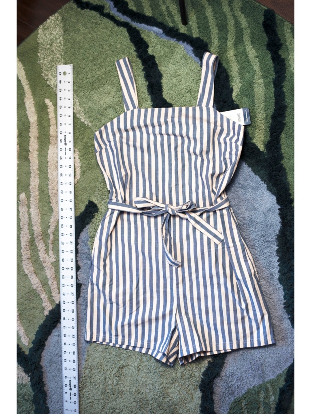 NWT United by Blue - Impact Organic Cotton striped seaside romper
